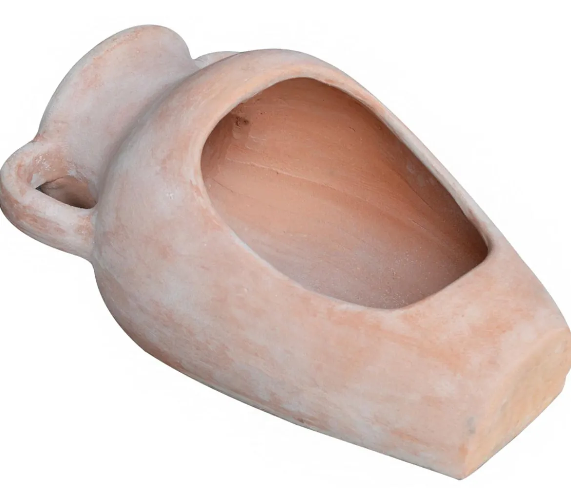 Dehner Terrakotta-Vase, 43,5 x 28 x 21 cm, terrakotta