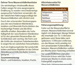 Dehner Terra Wasserschildkrötenfutter
