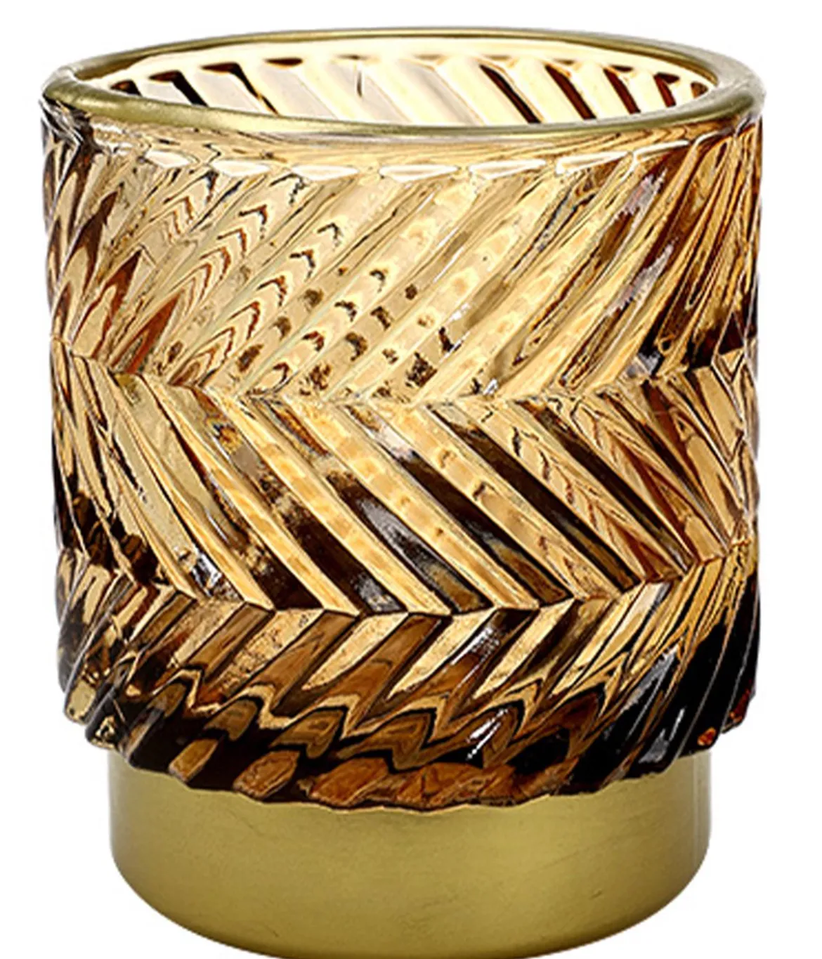 Dehner Tischdeko-Set, weiß/gold, 4-teilig