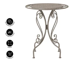 Dehner Tisch Luca, ca Ø60/H70 cm