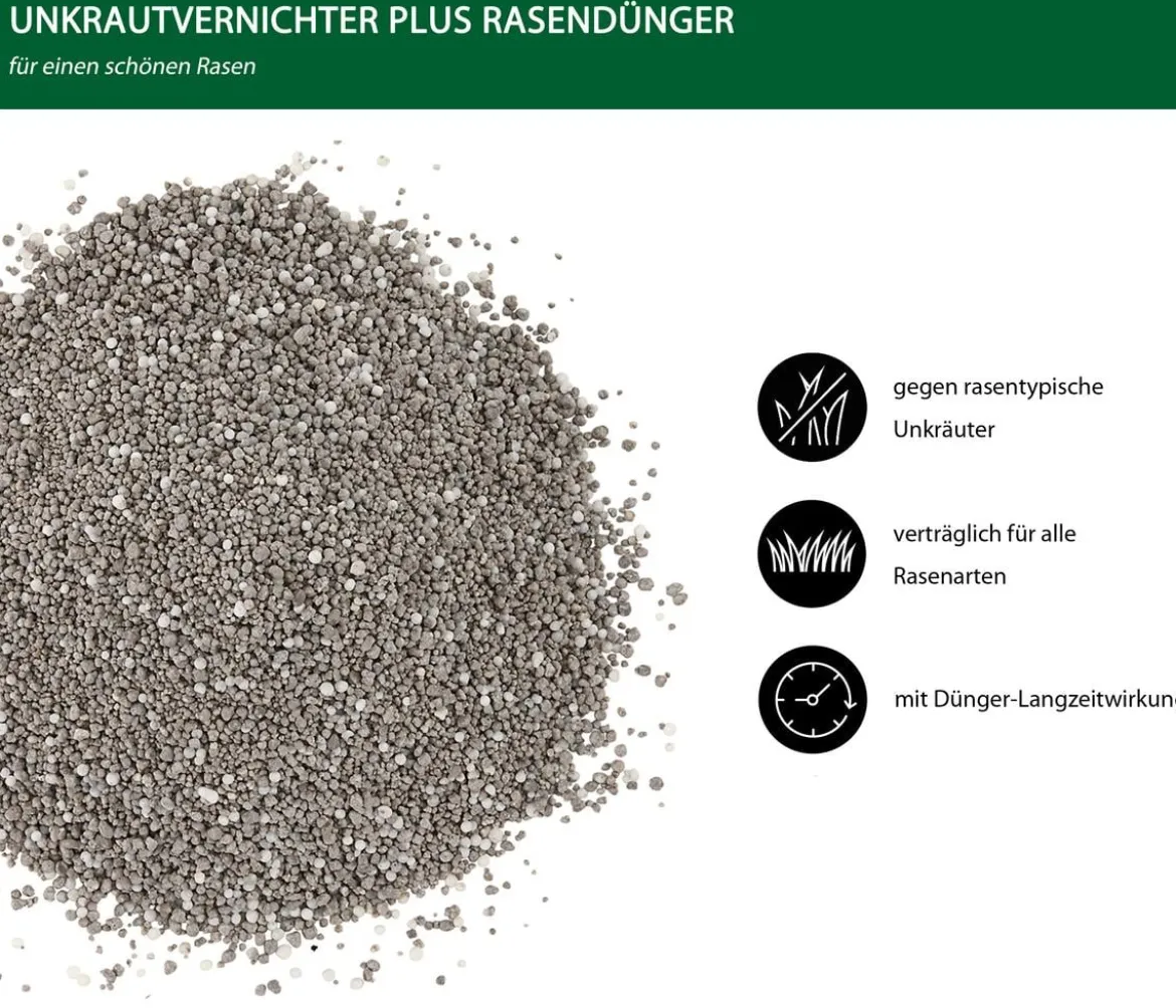 Dehner Unkrautvernichter plus Rasendünger