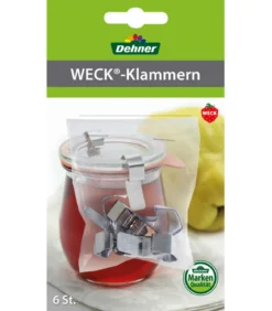 Dehner WECK®-Klammer, 6er-Set