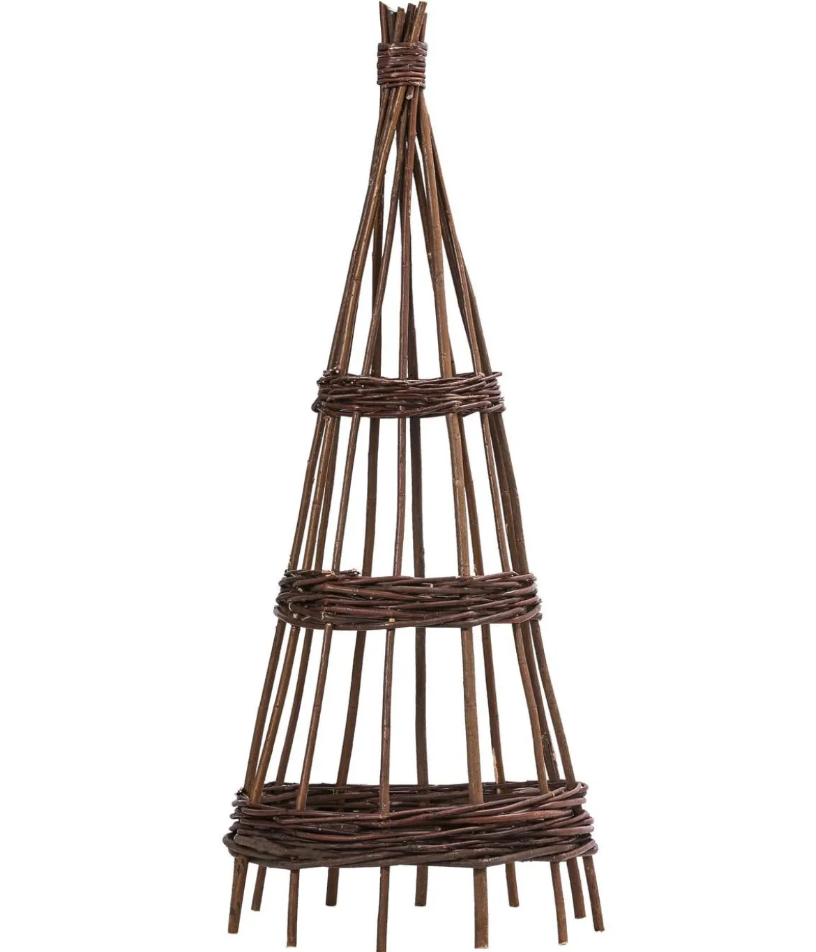 Dehner Weiden-Pflanzpyramide, ca. H80 cm