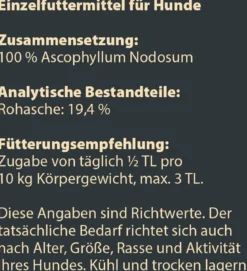Dehner Wild Nature BARF-Ergänzungsfutter für Hunde Seealgenmehl