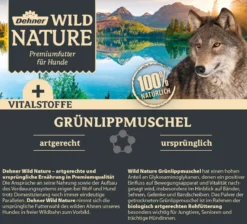 Dehner Wild Nature BARF-Ergänzungsfutter für Hunde Grünlippmuschel