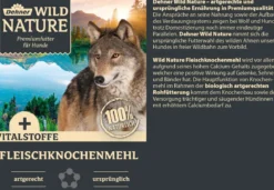 Dehner Wild Nature BARF-Ergänzungsfutter für Hunde Fleischknochenmehl