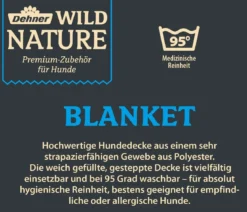 Dehner Wild Nature Hundedecke Blanket, rechteckig