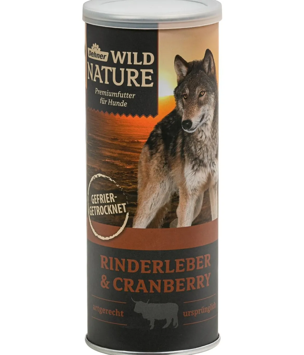 Dehner Wild Nature Hundesnack Rinderleber & Cranberry, gefriergetrocknet, 60 g