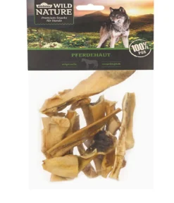 Dehner Wild Nature Hundesnack Pferdehaut, 100 g