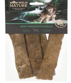 Dehner Wild Nature Hundesnack Reh-Trockenfleisch, 100 g