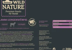 Dehner Wild Nature Hundesnack Snack-Set Lamm, 6 x 200 g