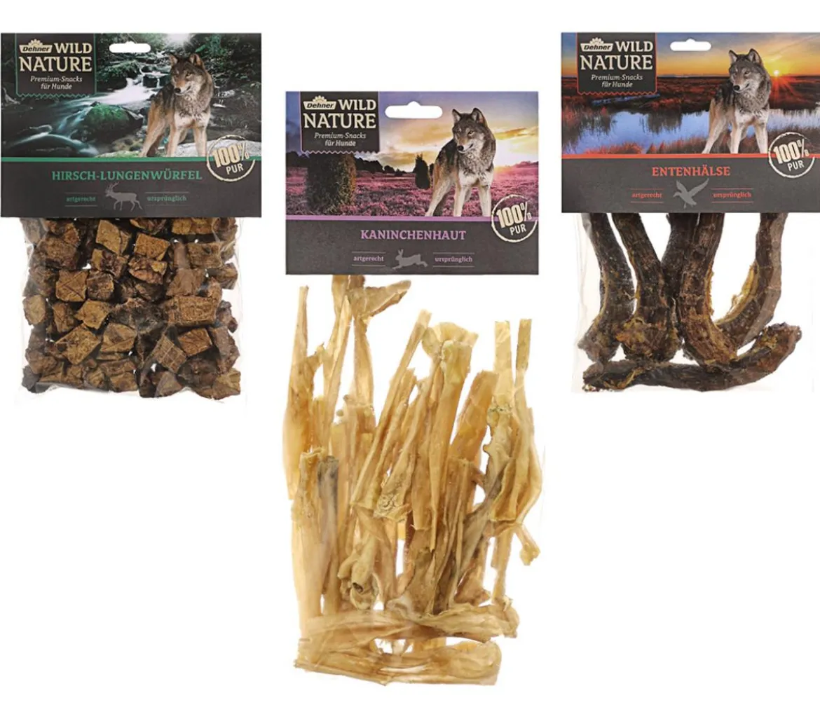 Dehner Wild Nature Hundesnack Snack-Set