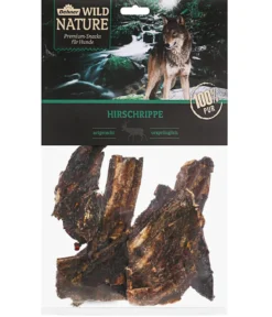 Dehner Wild Nature Hundesnack Hirschrippe, 200 g
