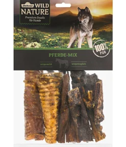Dehner Wild Nature Hundesnack Pferde-Mix, 300 g