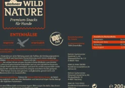 Dehner Wild Nature Hundesnack Entenhälse, 200 g