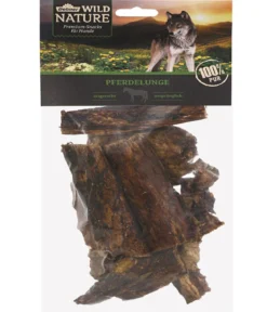 Dehner Wild Nature Hundesnack Pferdelunge, 100 g