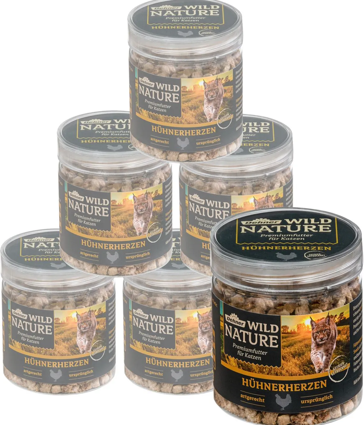 Dehner Wild Nature Katzensnack, gefriergetrocknet