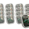 Dehner Wild Nature Nassfutter für Katzen Auwald Adult, Hirsch & Truthahn, 16 x 100 g