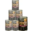 Dehner Wild Nature Nassfutter für Katzen Hügelland Kitten, Huhn, 6 x 200 g/400 g
