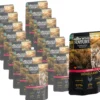 Dehner Wild Nature Nassfutter für Katzen Hügelland Kitten, Huhn, 16 x 85 g
