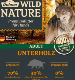 Dehner Wild Nature Nassfutter für Hunde Unterholz Adult, 11 x 150 g