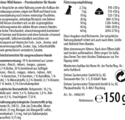 Dehner Wild Nature Nassfutter für Hunde Heidetal Adult, 11 x 150 g