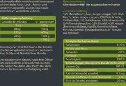 Dehner Wild Nature Nassfutter für Hunde Bergweide Adult, Pferd