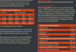 Dehner Wild Nature Nassfutter für Hunde Hochmoor Junior, Ente
