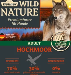 Dehner Wild Nature Nassfutter für Hunde Hochmoor Adult, 11 x 150 g