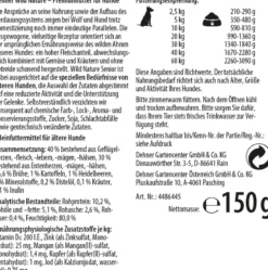 Dehner Wild Nature Nassfutter für Hunde Hochmoor Senior, 11 x 150 g