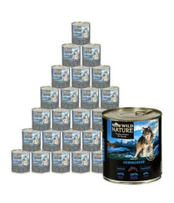 Dehner Wild Nature Nassfutter für Hunde Gebirgssee Adult, Lachs
