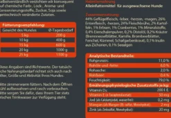 Dehner Wild Nature Nassfutter für Hunde Probier-Set, 6 x 800 g