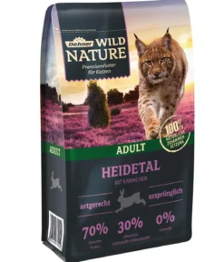 Dehner Wild Nature Trockenfutter für Katzen Heidetal Adult, Kaninchen