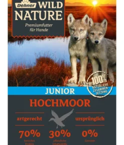 Dehner Wild Nature Trockenfutter für Hunde Hochmoor Junior