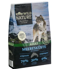Dehner Wild Nature Trockenfutter für Hunde Meeresküste Kleine Krokette Adult, Makrele