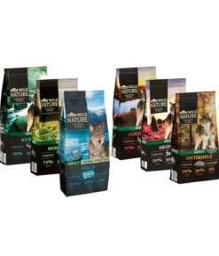 Dehner Wild Nature Trockenfutter für Hunde Probier-Set, 6 x 1 kg