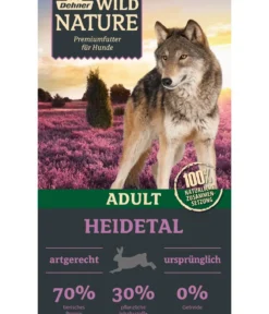 Dehner Wild Nature Trockenfutter für Hunde Heidetal Adult
