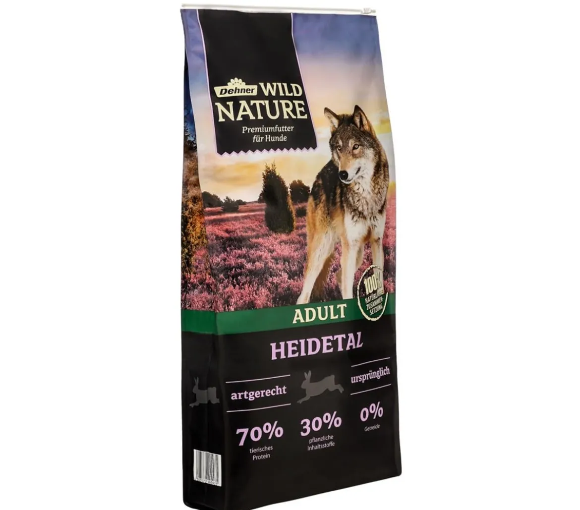 Dehner Wild Nature Trockenfutter für Hunde Heidetal Adult