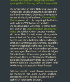 Dehner Wild Nature Trockenfutter für Hunde Bergweide Adult