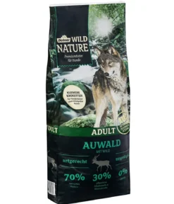 Dehner Wild Nature Trockenfutter für Hunde Auwald Kleine Krokette Adult, Wild