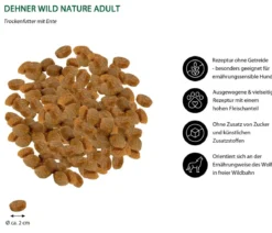 Dehner Wild Nature Trockenfutter für Hunde Hochmoor Adult