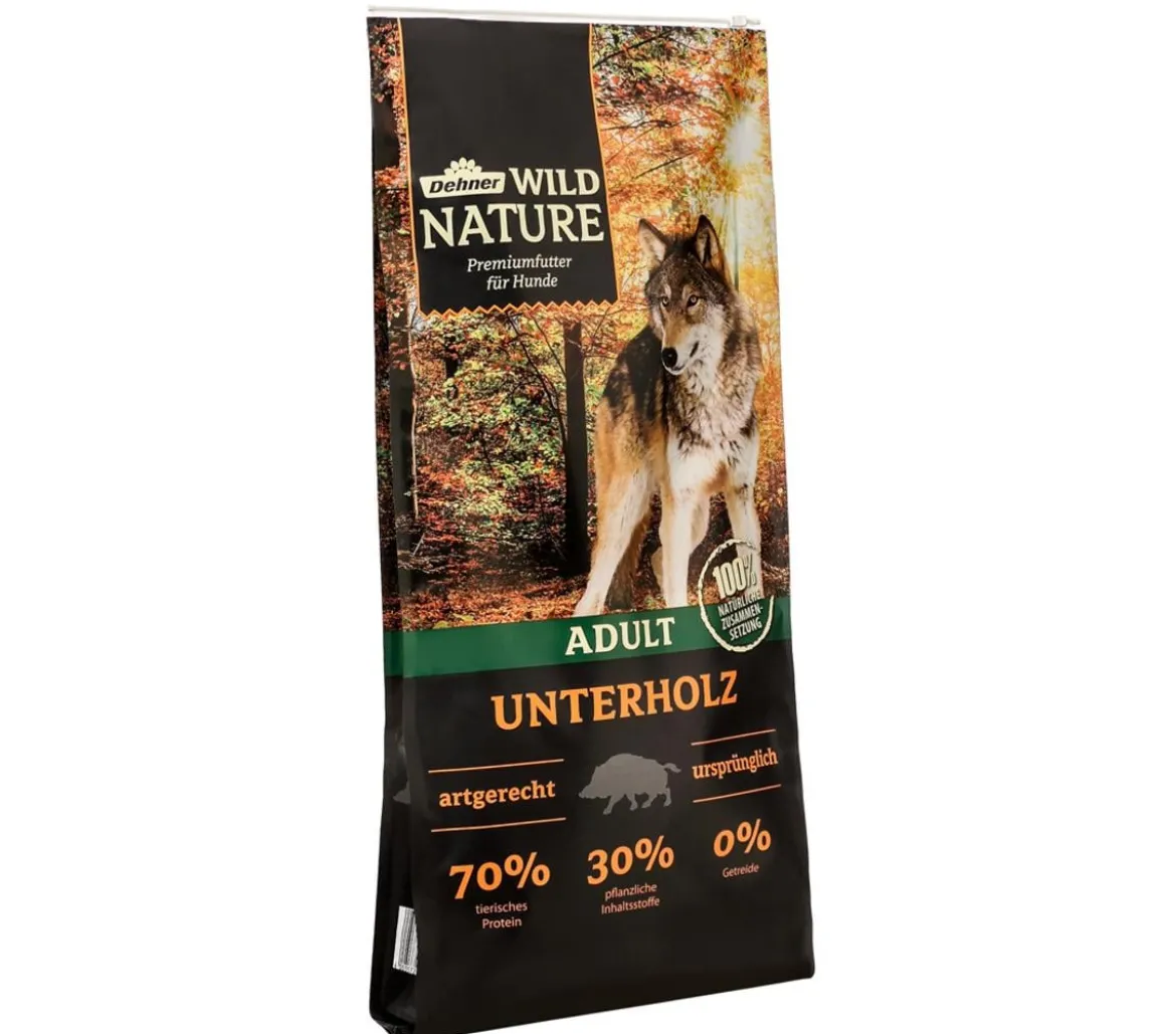 Dehner Wild Nature Trockenfutter für Hunde Unterholz Adult