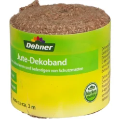 Dehner Winterschutz Jute-Dekoband, ca. L300/B6 cm
