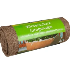 Dehner Winterschutz-Jutegewebe mit Dekor, ca. L300/B105 cm