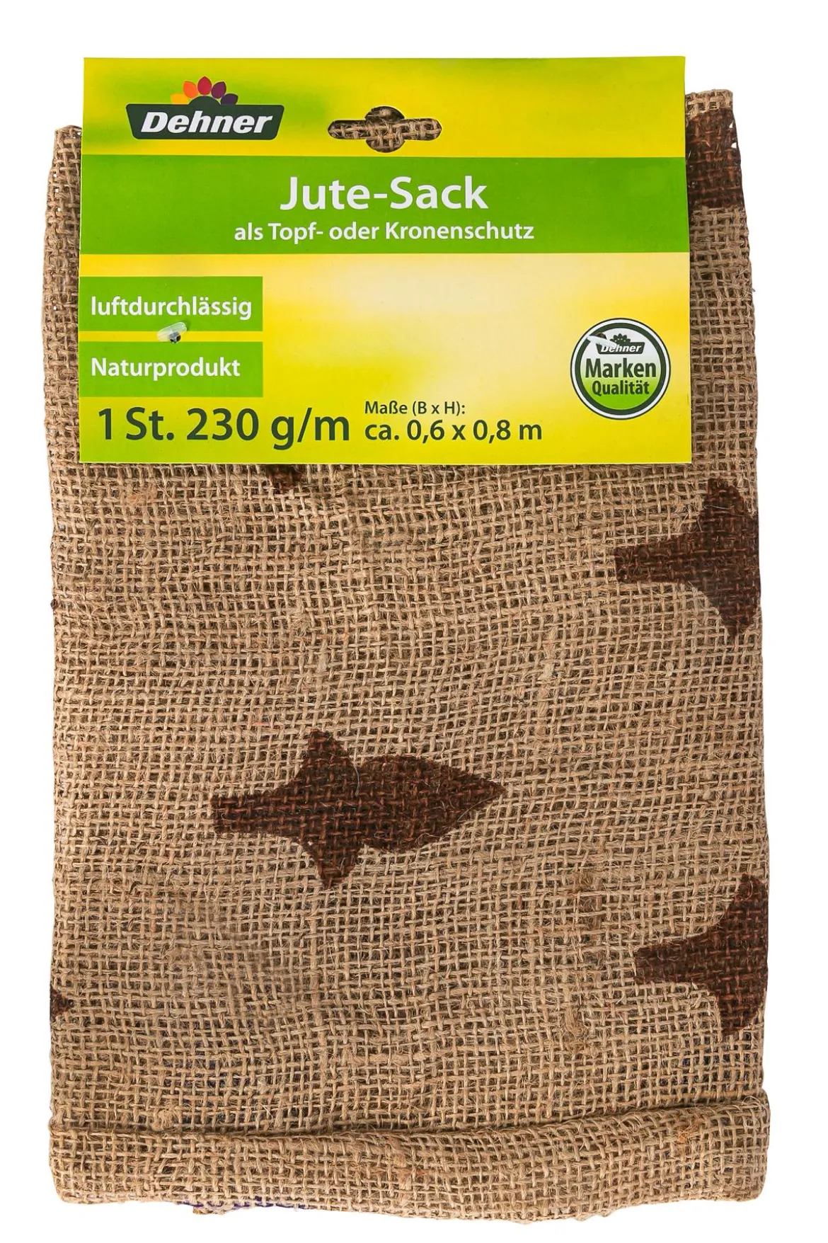 Dehner Winterschutz Jute-Sack mit Relief
