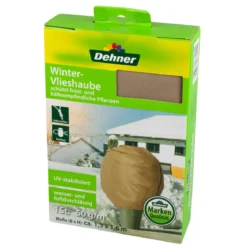 Dehner Winterschutz Vlieshaube, natur, ca. B130/H160 cm