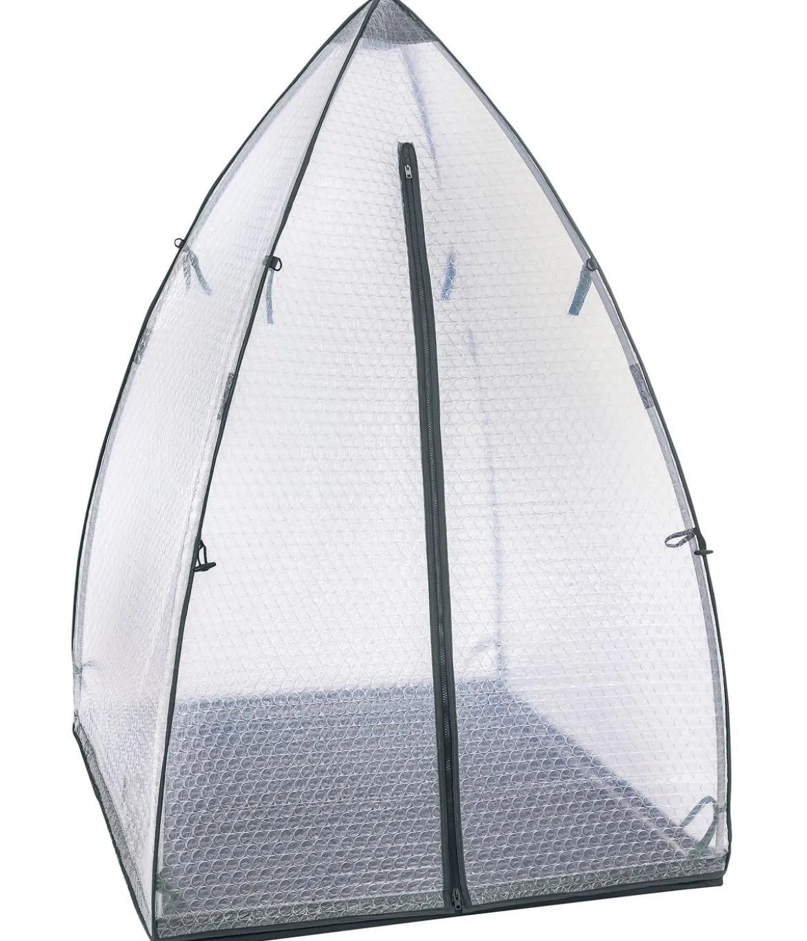 Dehner Winterschutzzelt Asgard, anthrazit, ca. B120/H178/T120 cm
