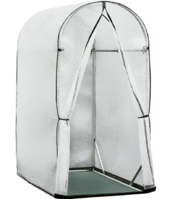 Dehner Winterschutzzelt Vingolf, transparent, ca. B100/H200/T150 cm