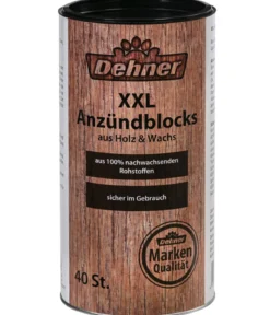 Dehner XXL Anzündblocks, Holz, 40 Stk.