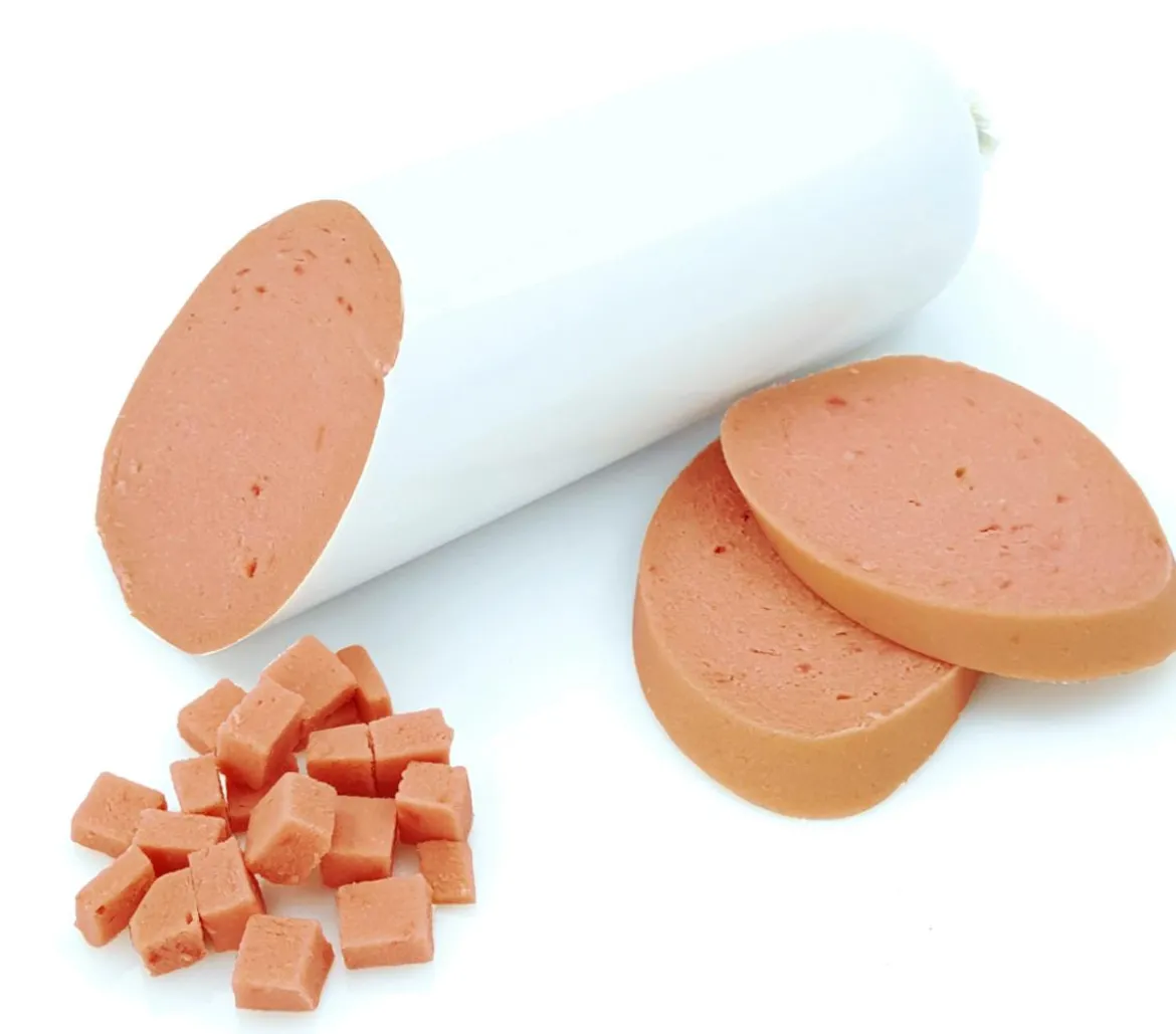 DeliBest Sensi Pet Nassfutter für Hunde Adult, Fleischrolle, 2 x 400 g